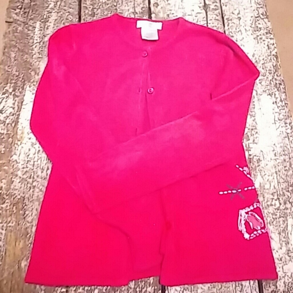 Deux Par Deux pink cardian